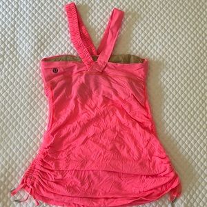 lululemon athletica Cross Neck yoga tank size 4